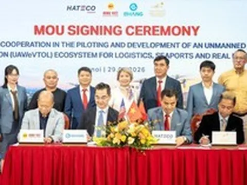 Việt Nam sắp thử máy bay điện không người lái chở hàng từ bờ ra tàu biển: Tốc độ tới 130 km/h, hai siêu cảng được nhắm tới