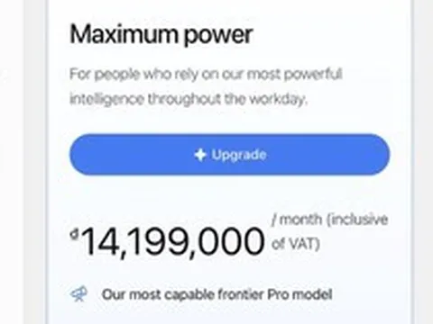 ChatGPT thêm gói Pro 500 USD, gói Pro 200 USD bị giảm hạn mức