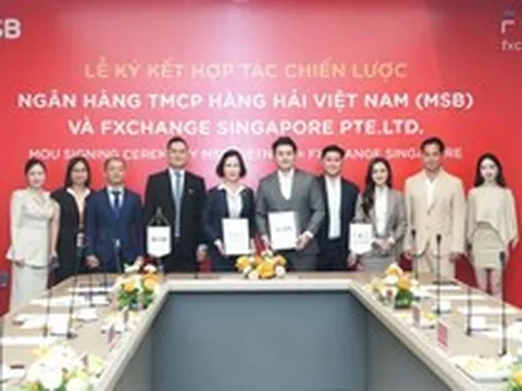 MSB hợp tác FXChange triển khai mô hình đổi ngoại tệ tự động