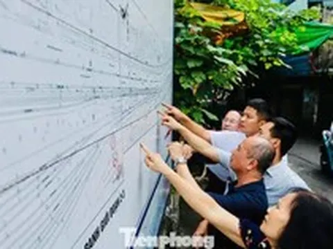 Hàng chục hộ dân ở Định Công bàn giao mặt bằng cho dự án mở rộng Quốc lộ 1A