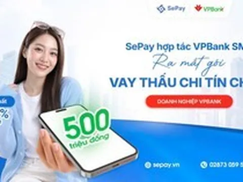 SePay hợp tác VPBank SME triển khai gói vay thấu chi tín chấp cho doanh nghiệp VPBank