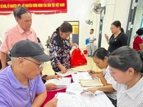 Phường Phương Liệt chi trả bồi thường, hỗ trợ, tái định cư Dự án Quốc lộ 1A cho 11 hộ dân đầu tiên