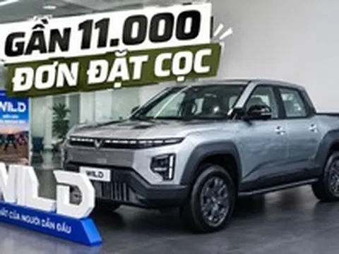 VinFast VF Wild nhận gần 11.000 đơn đặt cọc, gấp gần 10 lần doanh số tháng của một mẫu bán tải tại Việt Nam