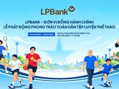LPBank lan tỏa thông điệp “Khỏe thể chất – Trọn Lộc Phát” tại sự kiện thể thao cộng đồng