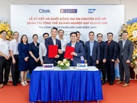 Dây cáp điện LION hợp tác Citek triển khai SAP Cloud ERP, nâng tầm quản trị