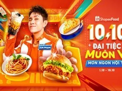 Cuối tuần ăn gì? Ghé “đại tiệc muôn vị” ShopeeFood 10.10, món ngon nào cũng có