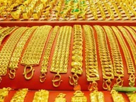 Tối 14/10, giá vàng giảm mạnh sau khi dữ liệu lạm phát tại Mỹ được công bố