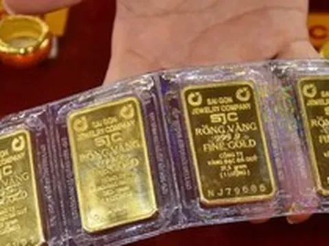 Giá vàng miếng, vàng nhẫn sáng 25/10 tại SJC, DOJI, PNJ, Bảo Tín Minh Châu và Phú Quý
