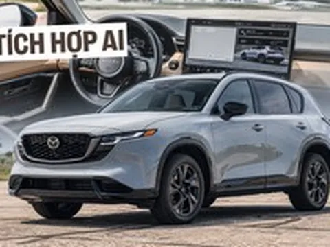 Mazda CX-5 đời mới sắp ra mắt Việt Nam vừa có bản nâng cấp quốc tế: Giá quy đổi từ 817 triệu đồng, tích hợp AI để ra lệnh giọng nói
