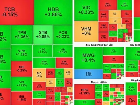Thị trường rung lắc, VN-Index giữ vững mốc 1.766 điểm nhờ dòng tiền cuối phiên