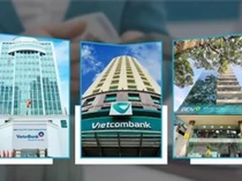 Vietcombank, BIDV và VietinBank vào diện cơ cấu lại vốn nhà nước