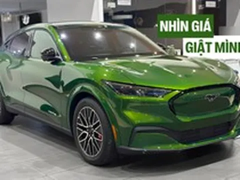 Đại lý giảm 100 triệu đồng, Ford Mustang Mach-E còn 1,599 tỷ đồng, rẻ hơn 1 tỷ so với lúc ra mắt