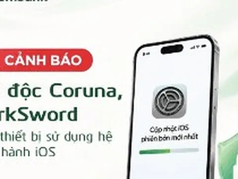 Ngân hàng phát cảnh báo khẩn về mã độc tấn công điện thoại iPhone