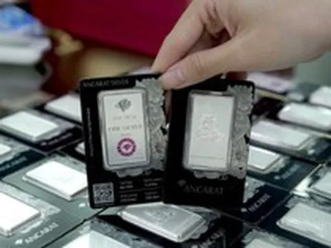 Giá bạc ngày 30/10 tại Ancarat, Sacombank, DOJI, Bảo Tín Mạnh Hải
