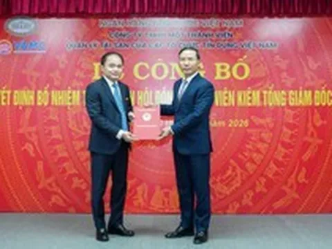 Thống đốc NHNN trao quyết định bổ nhiệm Tổng Giám đốc VAMC